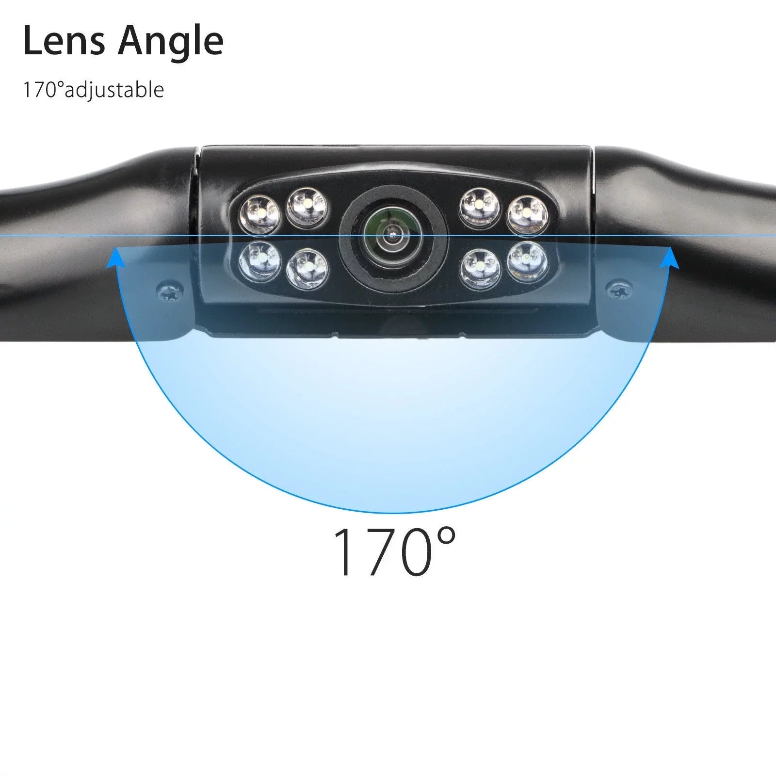 Backup Camera Wireless Car Rear View HD Parking Sizeystem Night Vision + 5" Monitor