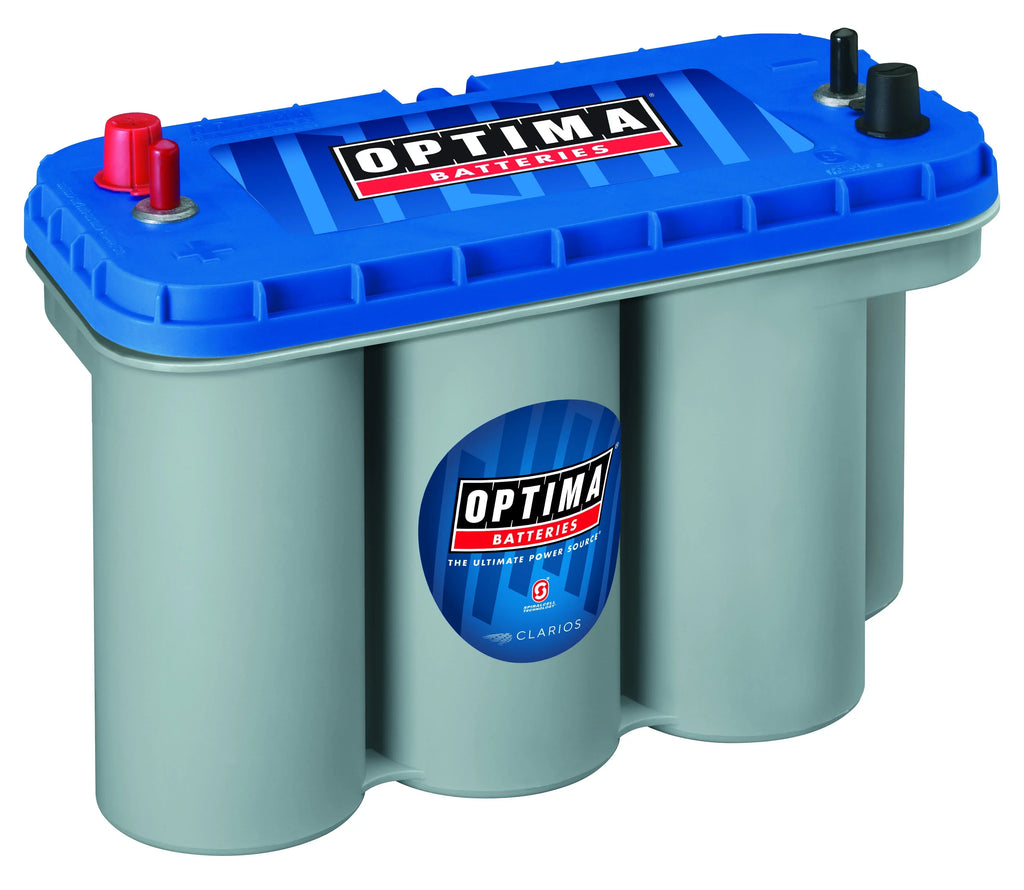 OPTIMA BlueTop AGM Sizepiralcell Marine Battery, Group Sizeize 31, 12 Volt 900 CCA