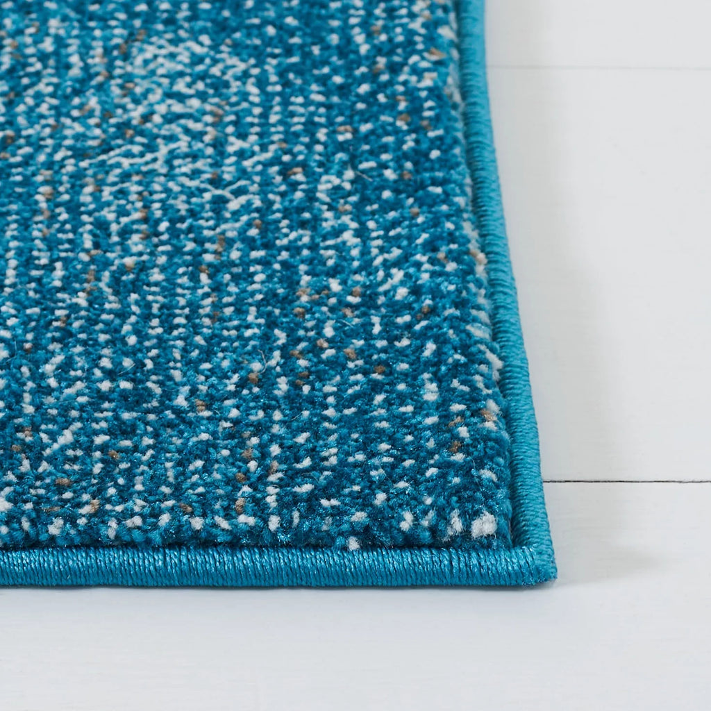 SizeAFAVIEH Glacier Nazca Abstract Area Rug, 2'7" x 5', Blue/Gold