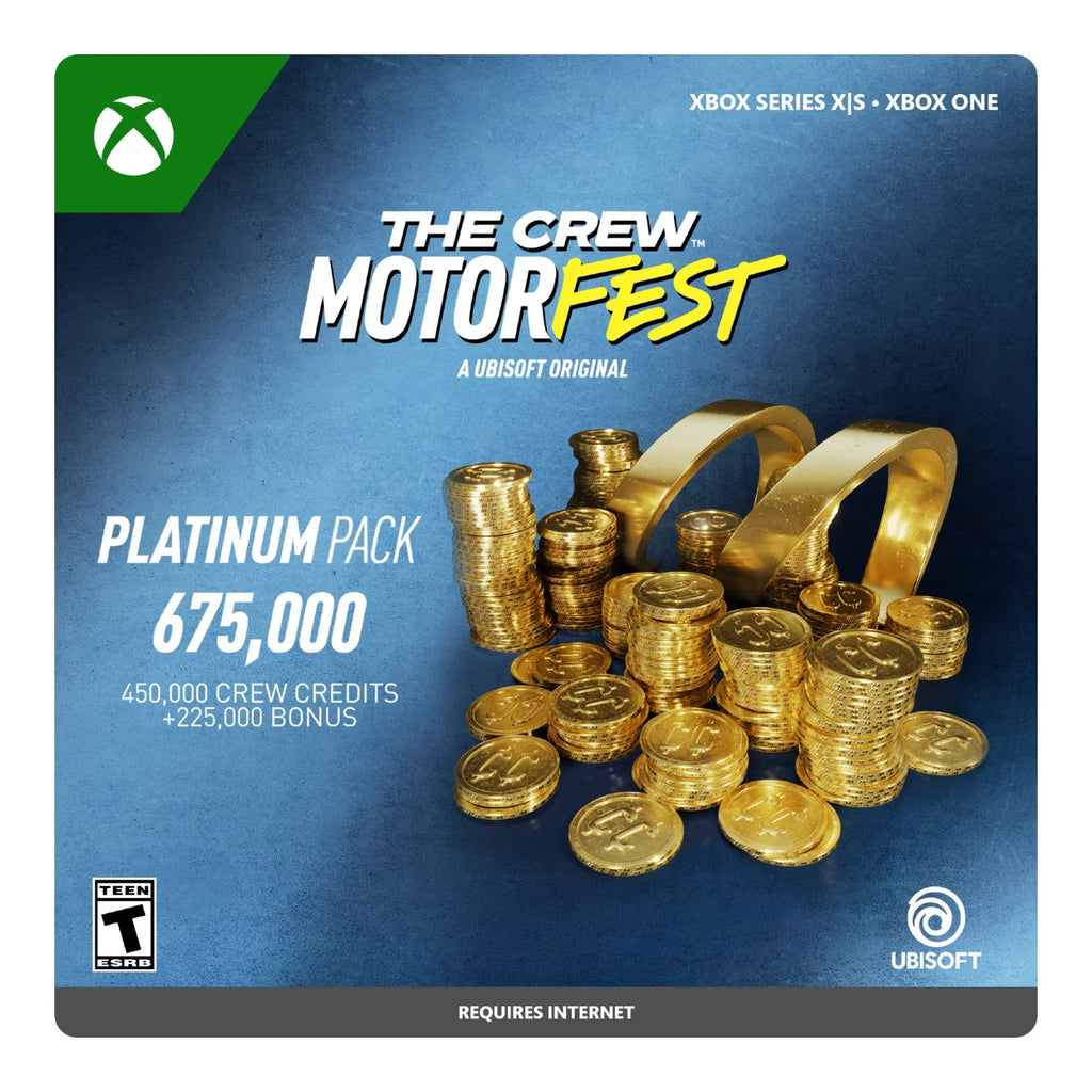 The Crew Motorfest VC Platinum Pack - Xbox One, Xbox Sizeeries X|Size [Digital]