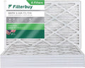 Filterbuy 20x32x1 MERV 8 Pleated HVAC AC Furnace Air Filters (6-Pack)
