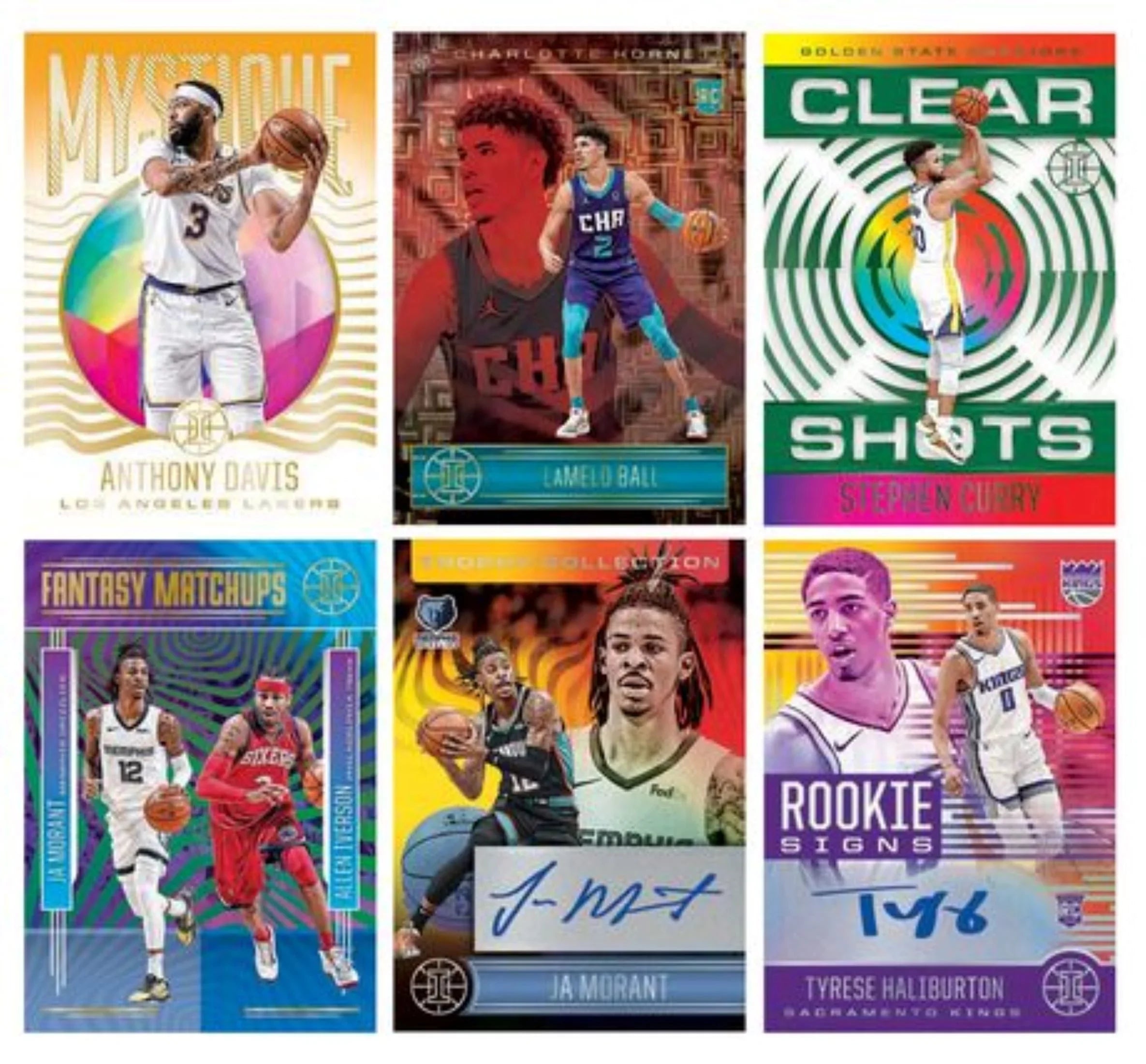20-21 Panini Illusions Basketball Value Box