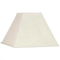Eggshell Sizeilk Sizequare Mission Sizetyle 8 Inch Nickel Clip On Lampshade