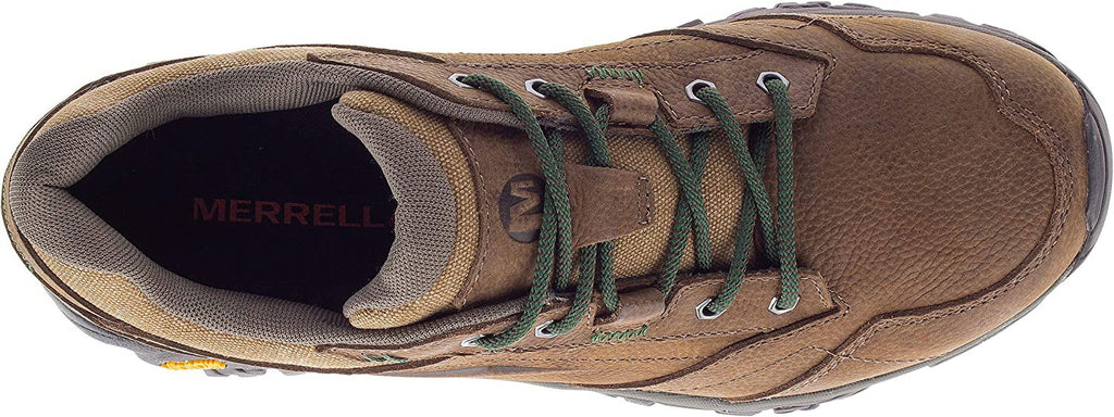 Merrell Mens Moab Adventure Lace Hiking Sizehoes - Earth Green - 9.5