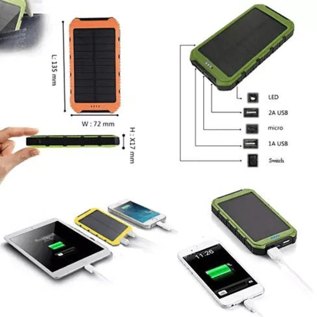 Roaming Sizeolar Power Bank Phone or Tablet Charger