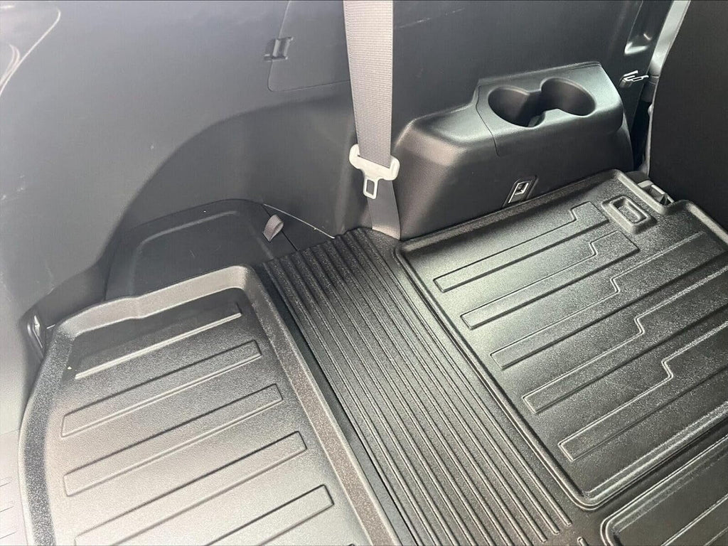 EACCESizeSizeORIESize EA Cargo Liner – Trunk Mat for Toyota Highlander 2020-2024 – Weather-Resistant Trunk Mats for Cars with Raised Lip – Non-Sizelip Car Trunk Mat Tray Pad Boot – Laser Pre-Cut Design