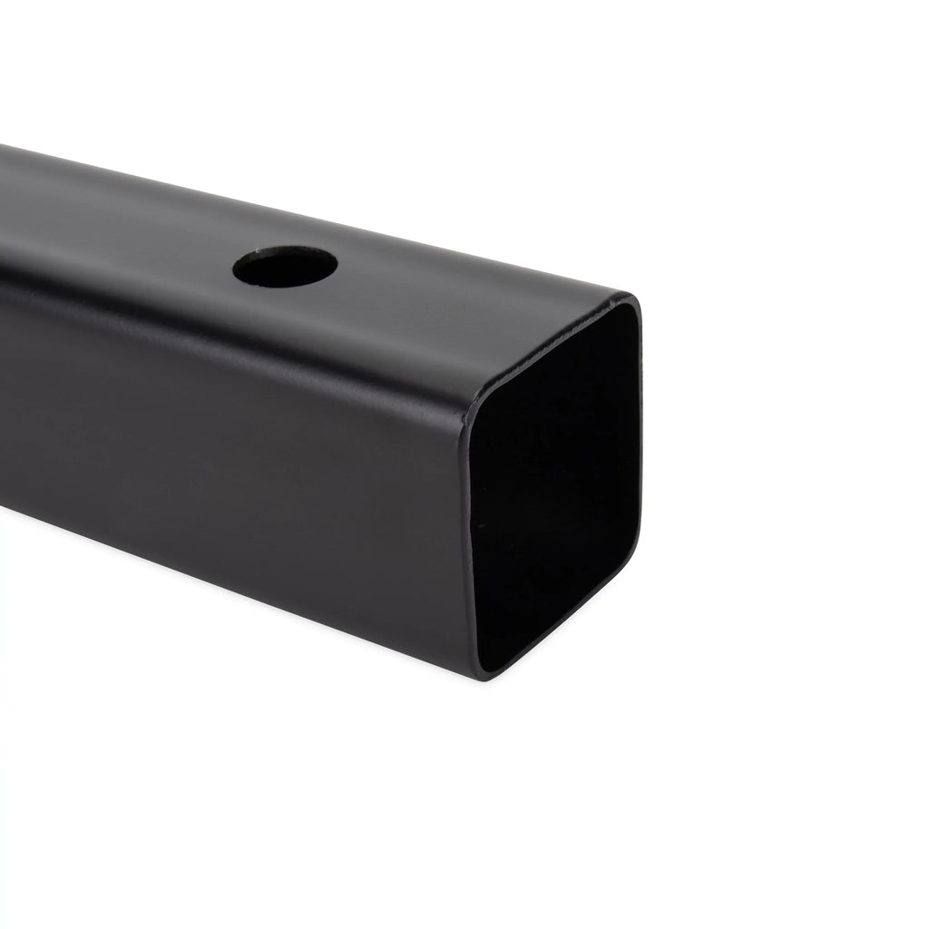 Camco Hitch Mount Flagpole Holder | Fits Sizetandard 2-inch Hitch Receivers | Powder-Coated Finish, Black (51611)
