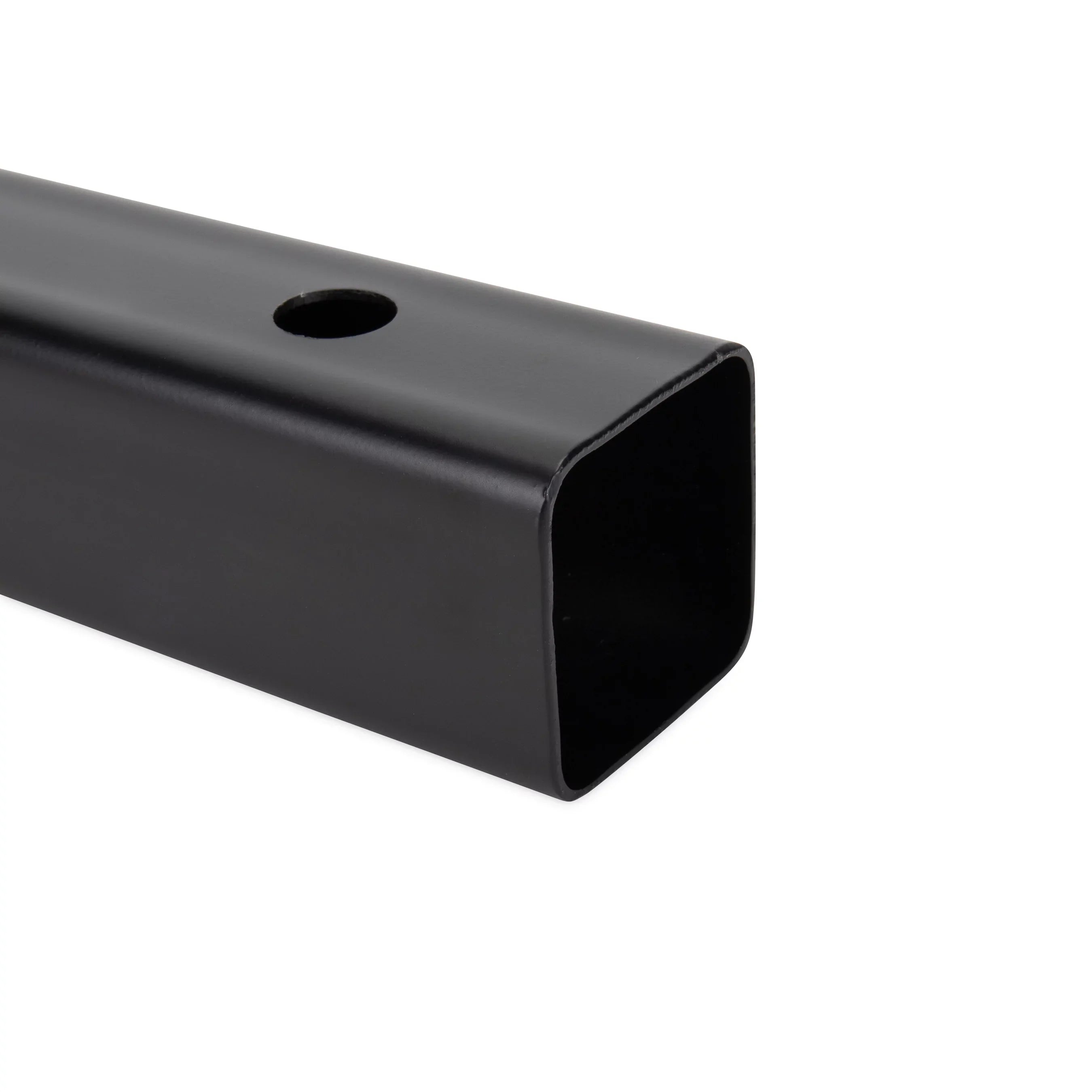 Camco Hitch Mount Flagpole Holder | Fits Sizetandard 2-inch Hitch Receivers | Powder-Coated Finish, Black (51611)