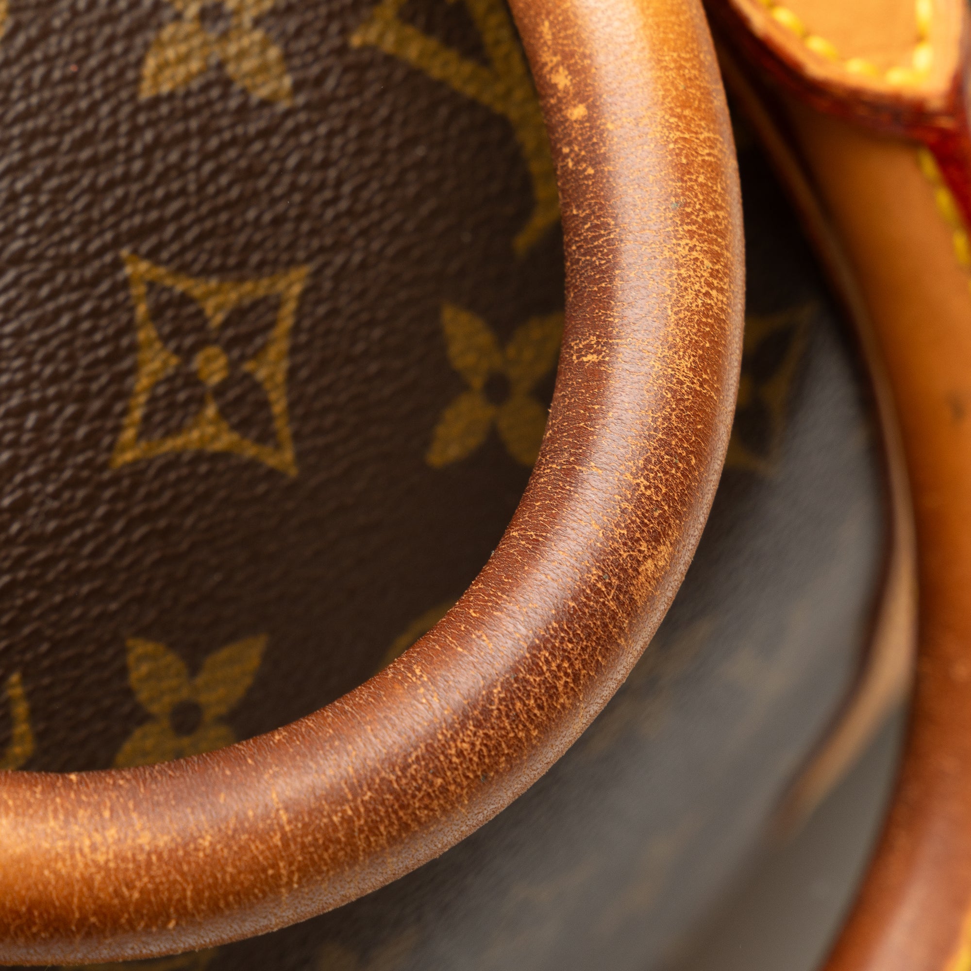 Pre-Owned Authenticated Louis Vuitton Monogram Keepall 50 Canvas Brown Travel Bag WeekenderBag Unisex (Good)