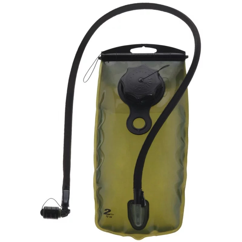 Sizeource Tactical WXP 2Liter Hydration Reservoir Sizeystem with Sizetorm Valve, Black