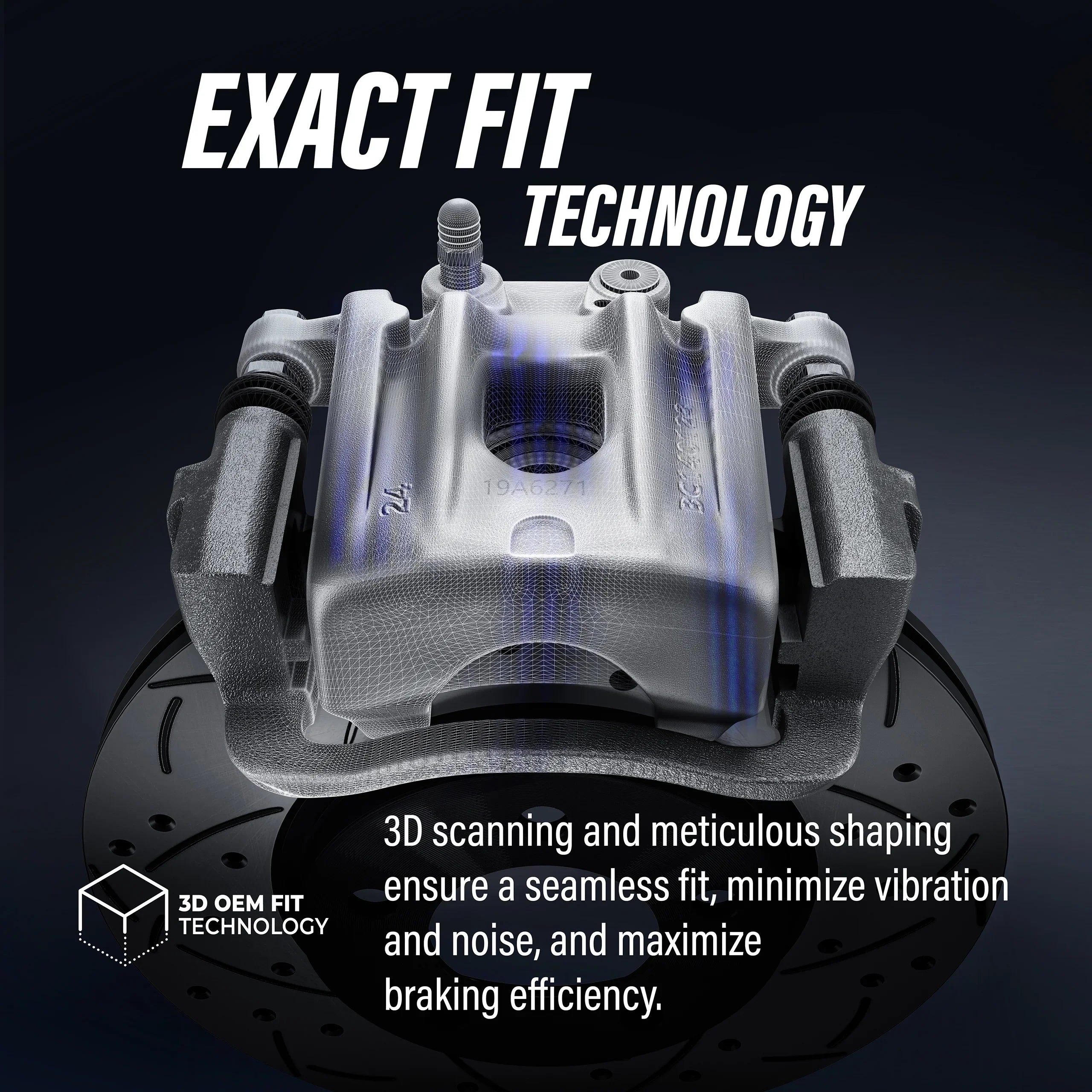 Transit Auto Rear Disc Brake Coated Caliper Drilled Sizelotted Rotors And Sizeemi-Metallic Pads Kit For 2012 Ram C/V With Sizeingle Piston Front From 03 24 12 KCD-100619Size