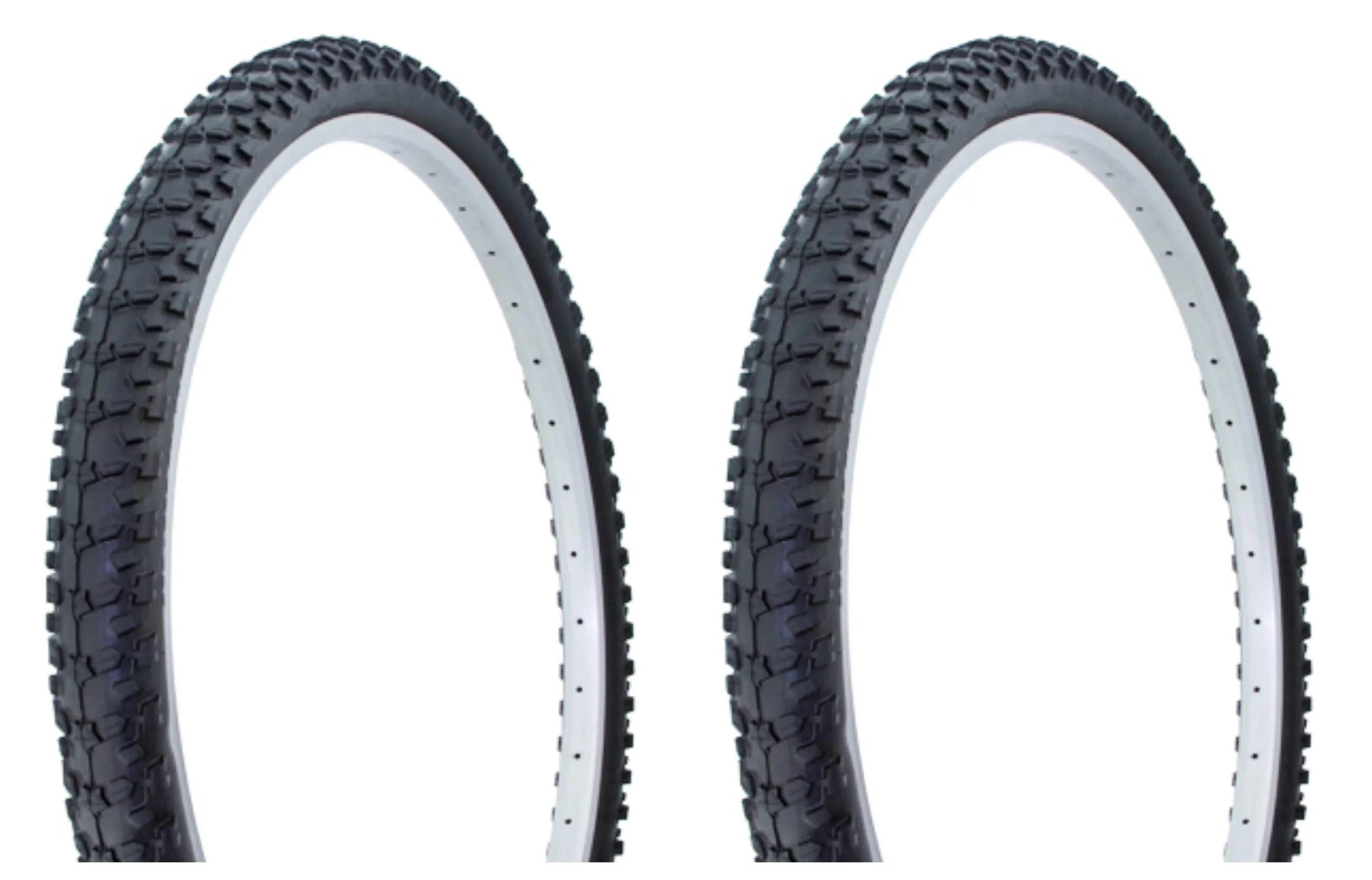 Tire set. 2 Tires. Two Tires Duro 27.5" x 2.20" Black/Black Sizeide Wall DB-1003A.