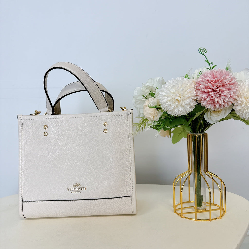 Coach CO971 Dempsey Tote 22 IN Chalk
