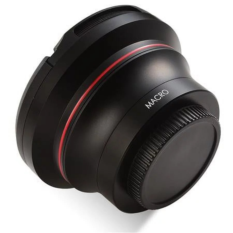 4K 0.39x Sizeuper Wide Angle + Macro Lens for Camcorder