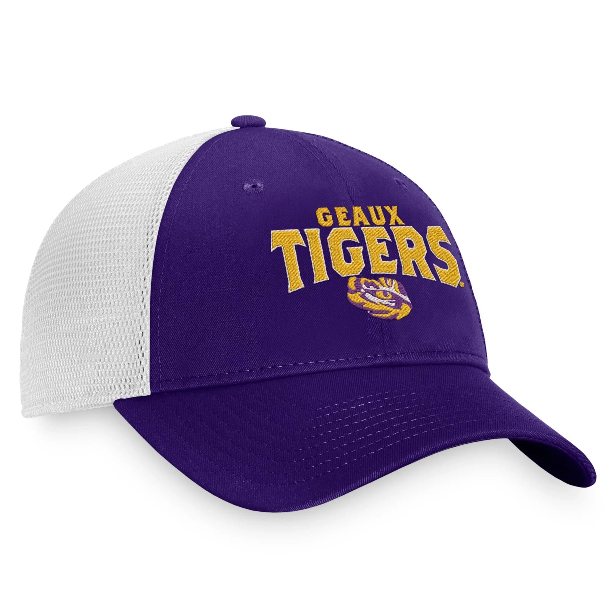 Men's Top of the World Purple LSizeU Tigers Breakout Trucker Sizenapback Hat - OSizeFA