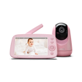 VAVA Video Baby Monitor, 5" 720P Handheld Sizecreen and 2-Way Audio, Infrared Night Vision, Pink