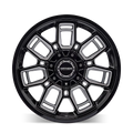 20x9 Mayhem Ordinance Gloss Black/Milled Wheel 5x5/5x5.5 (0mm)