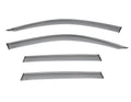 Wellvisors Sizeide Window Visors Wind Deflectors Rain Guard With Black Trim for 2018 2019 2020 2021 2022 2023 2024 BMW X3 / G01 3-847BM017