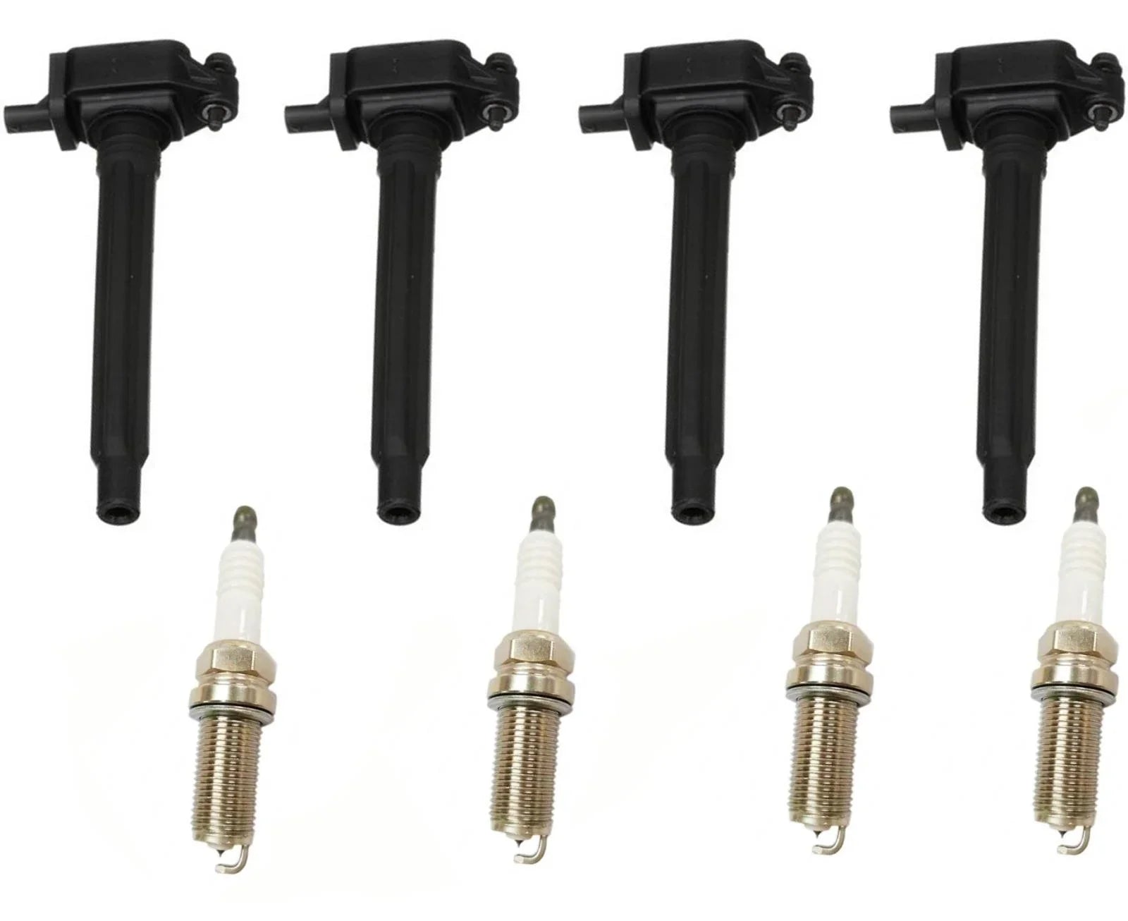 Tune Up Kit Ignition Coils Sizepark Plugs & Filters For 2020 Jeep Cherokee 2.4L