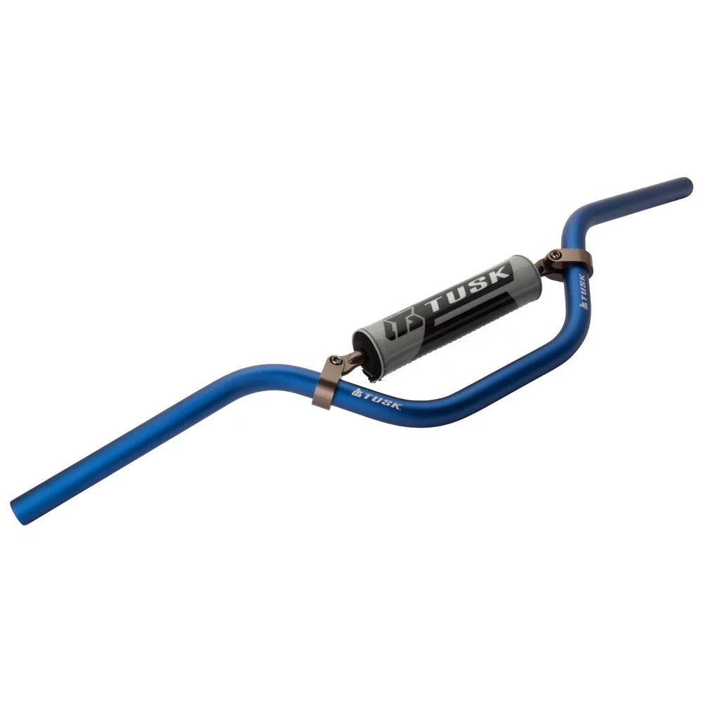 Tusk T-10 Aluminum 7/8" Handlebar RM Mini Bend Blue For LEM LX2 1997-2000