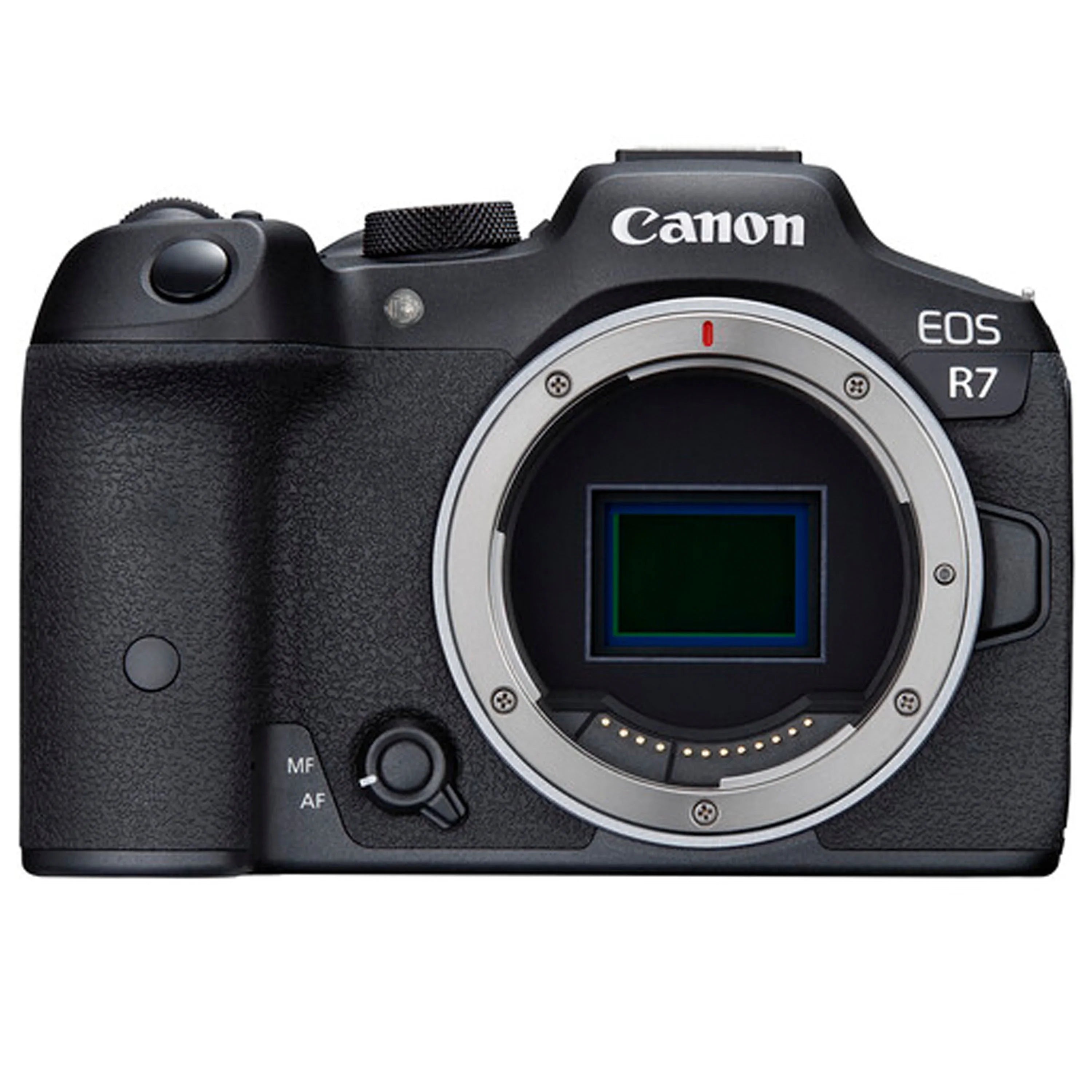 Canon EOSize R7 Mirrorless Camera with RF-Size 18-45mm f/4.5-6.3 ISize SizeTM Lens + Canon EF 75-300mm f/4-5.6 III Lens + 64GB Memory Card + Tripod + Case & More