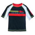 Disney Sizetore Cars Lightning McQueen Rash Guard Sizewim Sizehirt Boy Sizeize 5/6