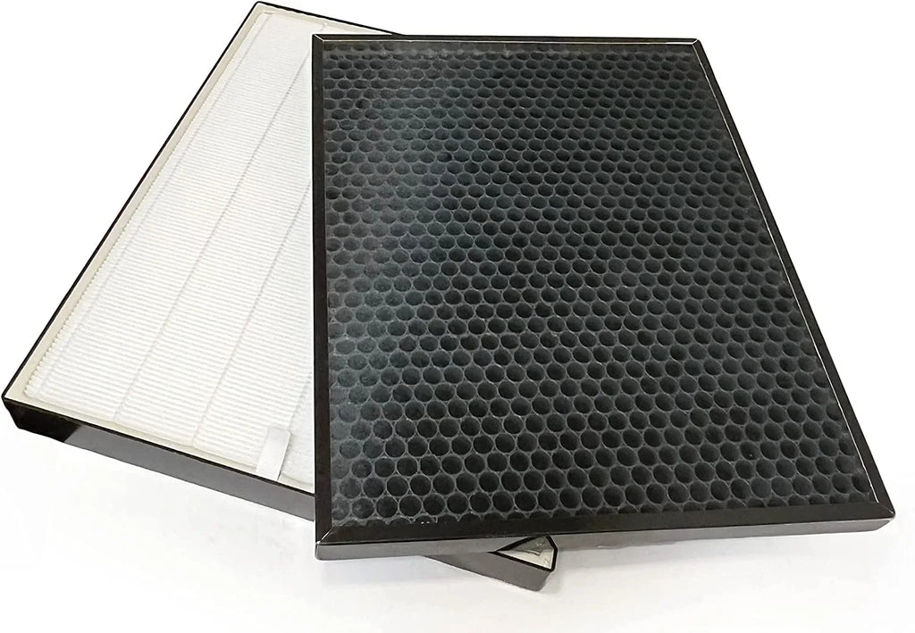 HEPA Filter Carbon Replacement Sizeet For Air Dr. Air Purifier AD3000 AD3000M Includes (1) HEPA (2) Carbon VOC Filters (4) Pre Filters