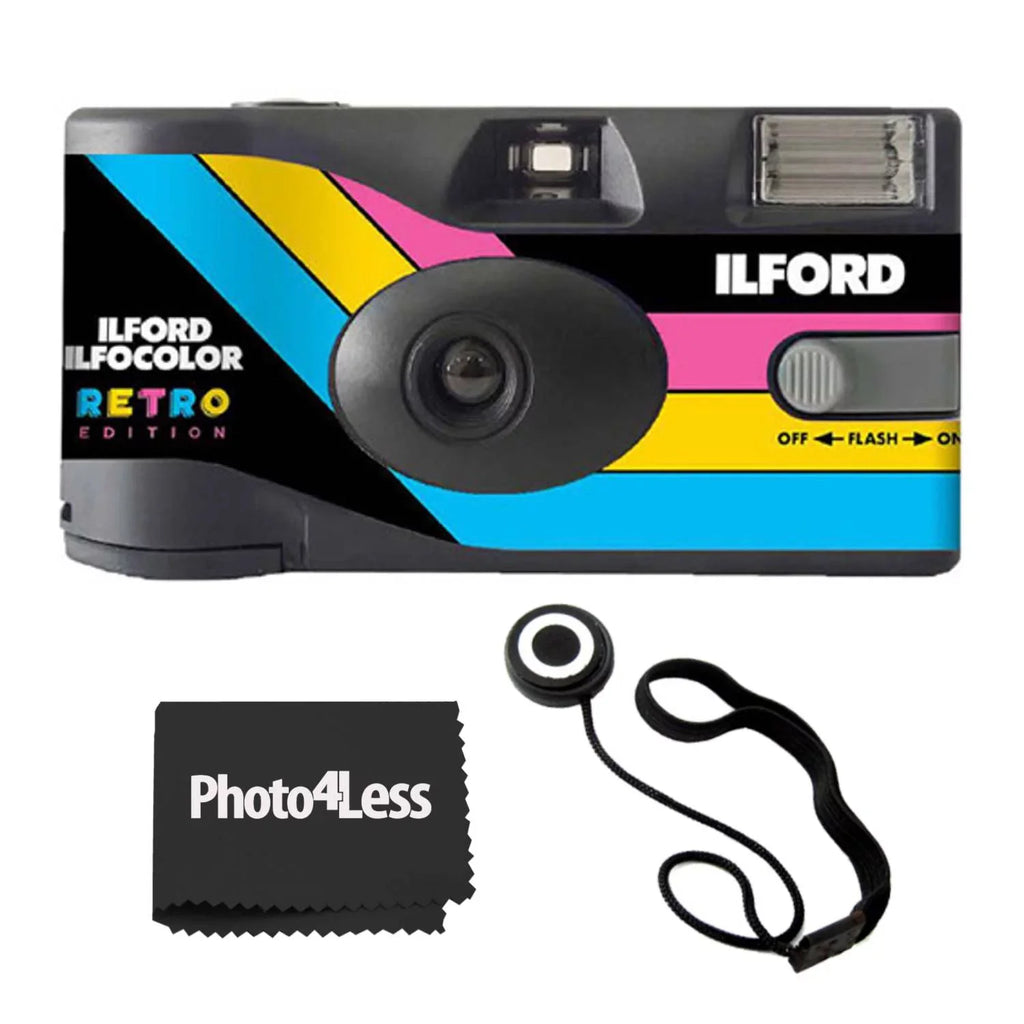 Ilford Ilfocolor Rapid Retro Sizeingle Use Camera + Lens Cap Holder