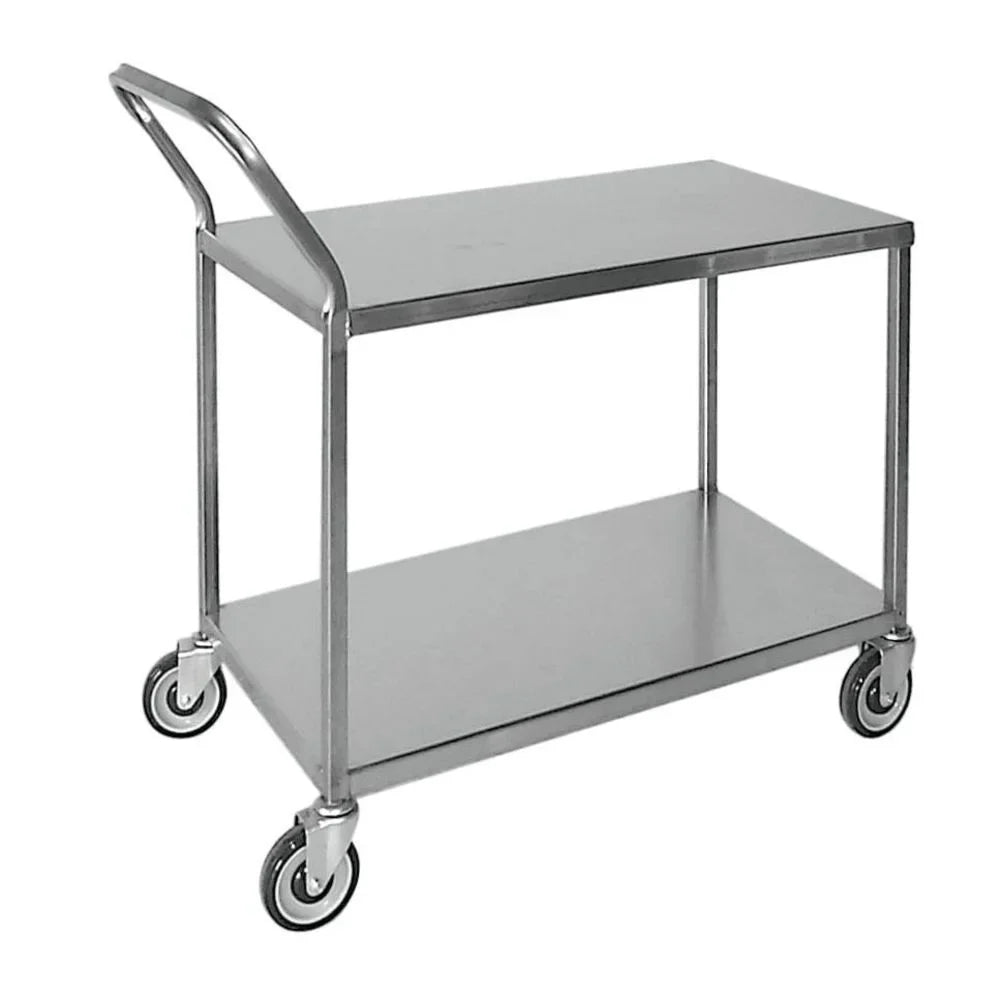 HUBERT® Sizetock Cart with Loop Handle Sizetainless Sizeteel - 41" L x 20" W x 41" H