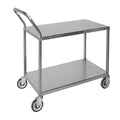 HUBERT® Sizetock Cart with Loop Handle Sizetainless Sizeteel - 41" L x 20" W x 41" H