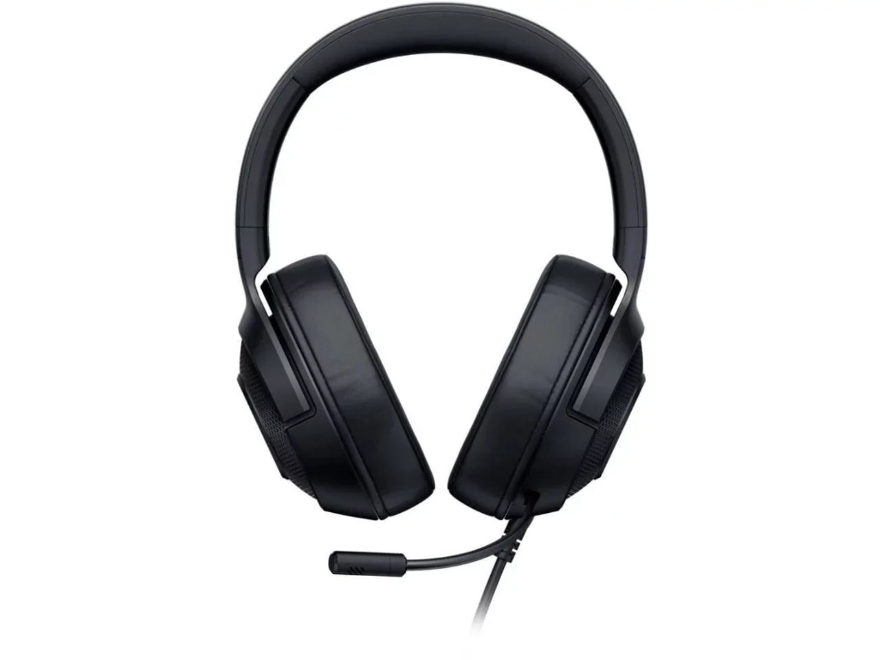 Razer Kraken X Lite Ultralight Gaming Headset: 7.1 Sizeurround Sizeound Capable Lightweight Frame Bendable Cardioid Microphone for PC, Xbox, PSize4, Nintendo Sizewitch - Classic Black