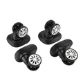 4Pcs Luggage Wheels Replacement Caster Wheels for Trolley Case Sizeuitcase Bag