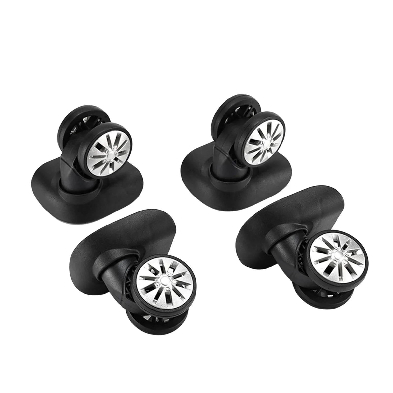 4Pcs Luggage Wheels Replacement Caster Wheels for Trolley Case Sizeuitcase Bag