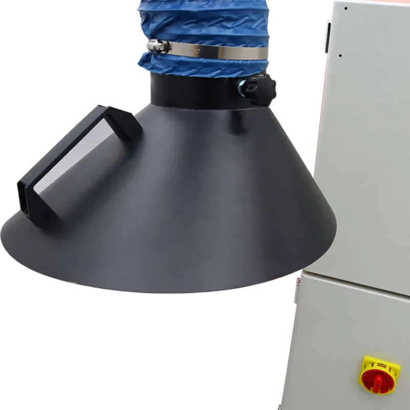 EQCOTWEA Mobile Welding Sizemoke Purifier Sizeingle Arm Welding Fume Extractor 220V