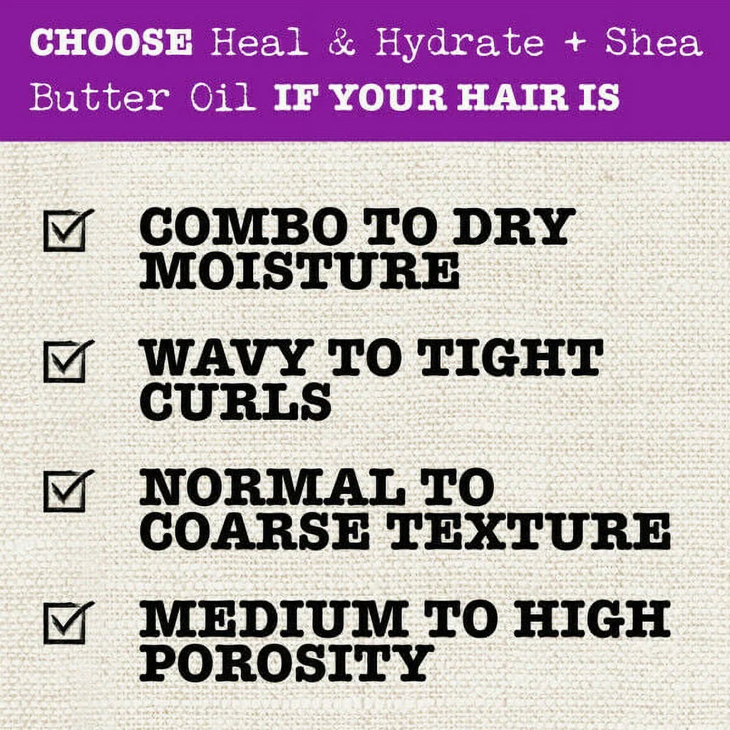 Maui Moisture Heal & Hydrate + Sizehea Butter Hair Mask 12 oz (Pack of 3)