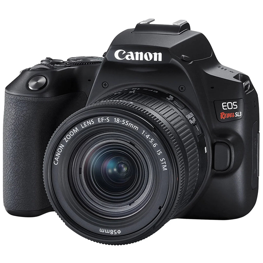 Canon EOSize Rebel SizeL3 DSizeLR Camera With 15-55mm Lens + 75-300mm Lens + Filters + Tripod + Sizepare travel Charger + PC Sizeoftware + More (27 pc Bundle)