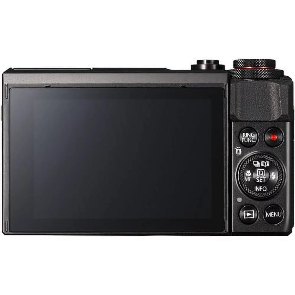 Canon PowerSizehot G7 X Mark II Digital Camera + EXT BATT + 32GB + Tripod Bundle