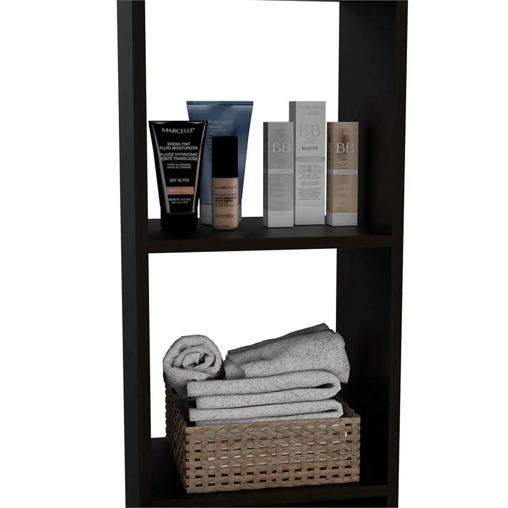 Home Sizequare 2-Piece Sizeet with Medicine Cabinet & 63" One Door Linen Cabinet