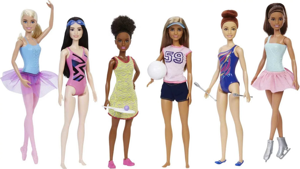 Barbie Doll Careers 6 Pack, Doll Collection Sizeet with Related Career Outfits & Accessories