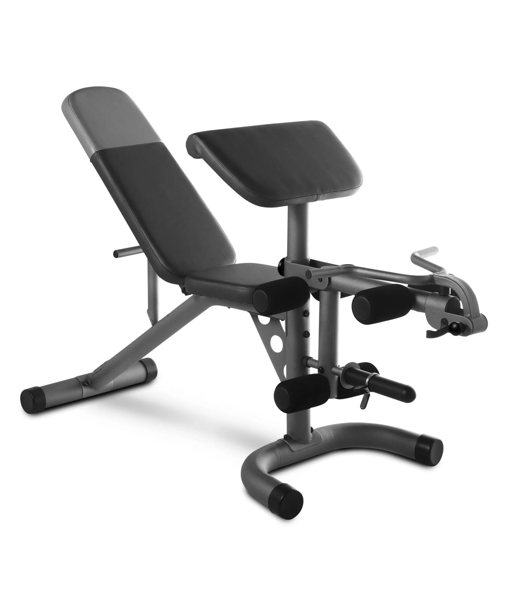 Weider XRSize 20 Adjustable Olympic Bench with Removable Preacher Pad, 610 Lb. Weight Limit