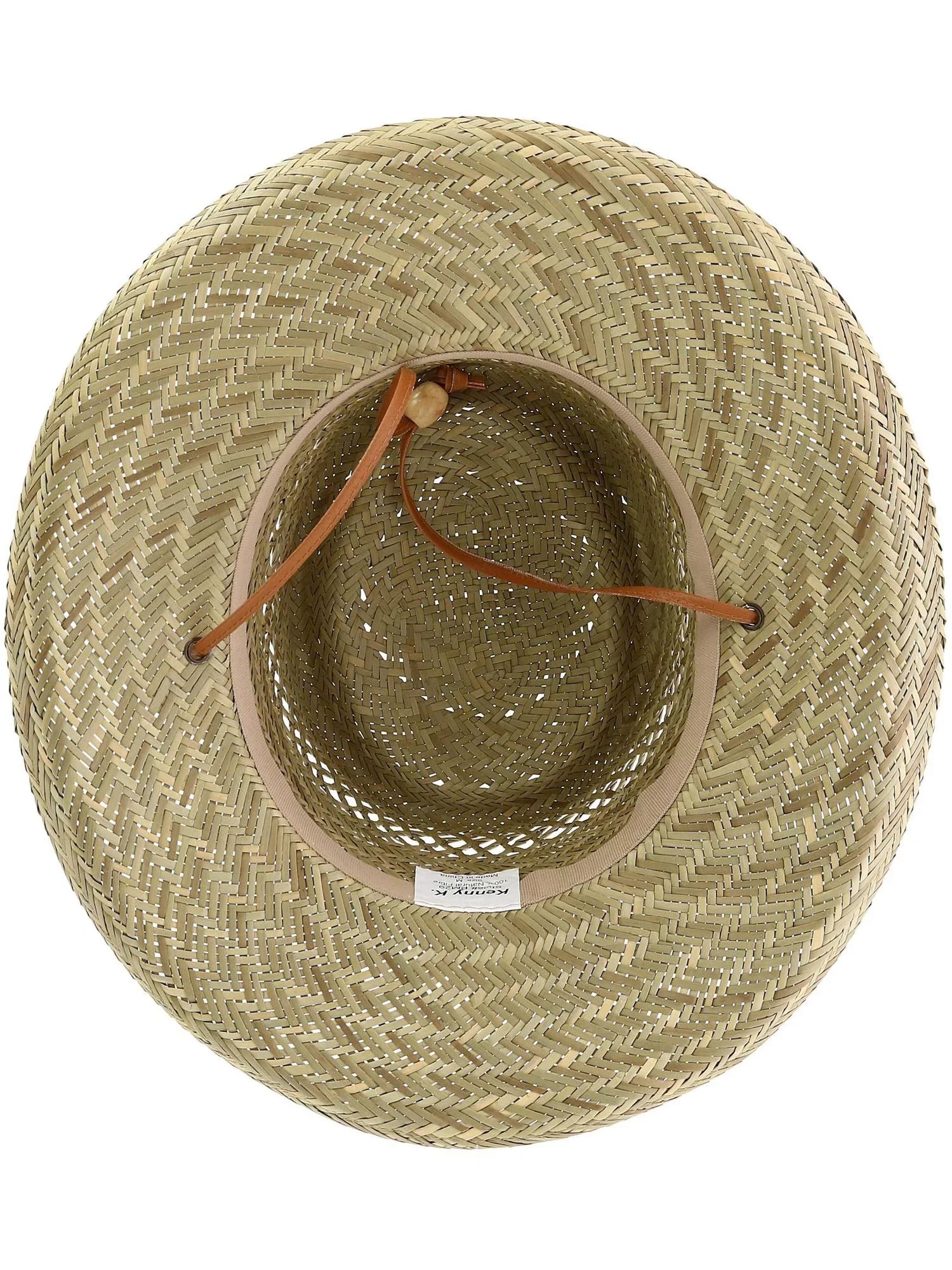 Kenny K Unisex Rush Sizetraw 3 Inch Brim Gambler Hat