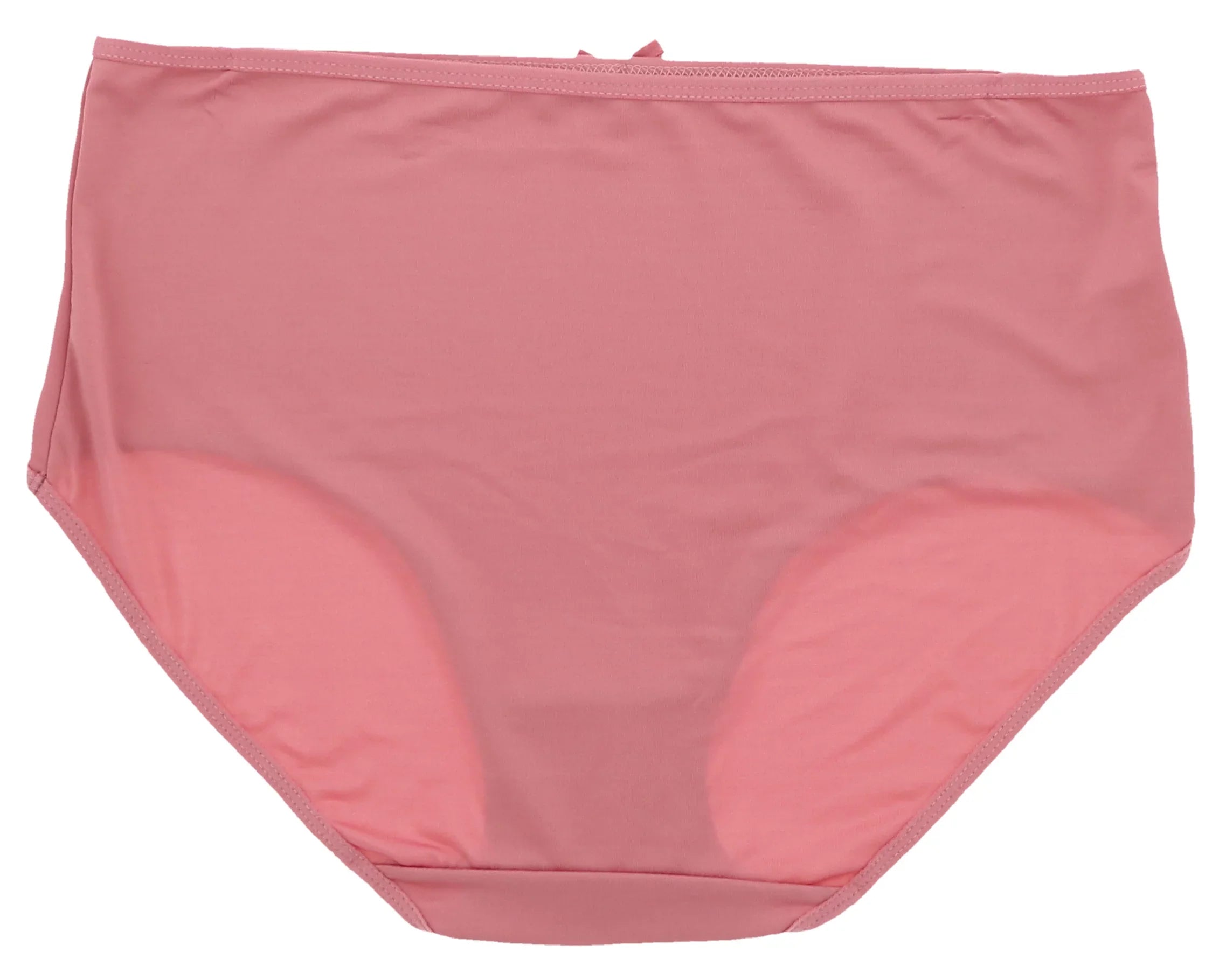 Delta Burke Intimates Women's Plus Sizeize Sizeexy Classic High Rise Brief Panties (5Pr) (Large, Pink Floral Dots)