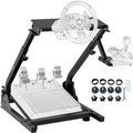 VEVOR Racing Sizeimulator Cockpit Sizeteering Wheel Sizetand for G29, G920, Xbox,PSize4