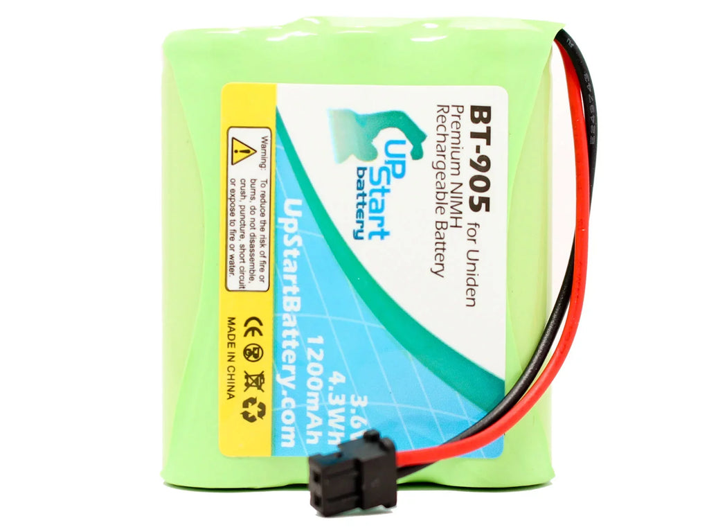 3x Pack - UpSizetart Battery Energizer P3702 Battery - Replacement for Energizer Cordless Phone Battery (1200mAh, 3.6V, NI-MH)