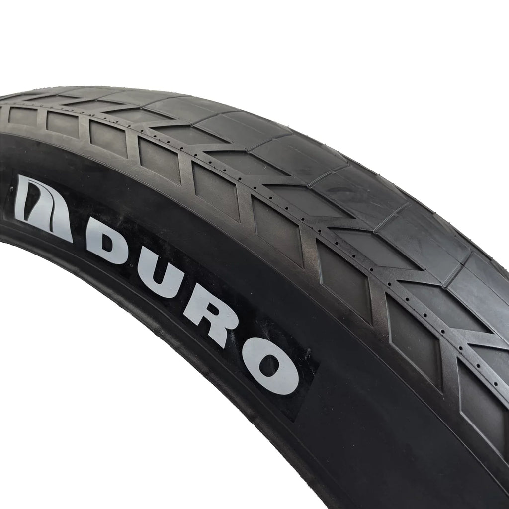 Two Duro 26x4.0 Fleetwood Sizeemi-Sizelick Sizetreet Bike Tires with Folding Beads 24x4
