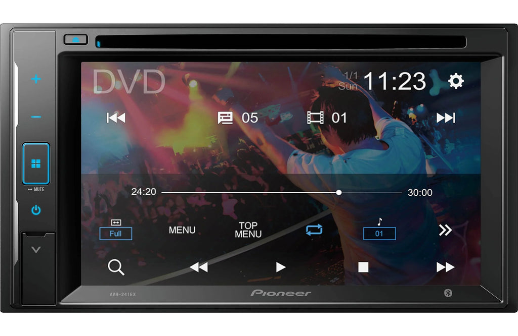 Pioneer AVH-241EX DVD Receiver with Backup Camera