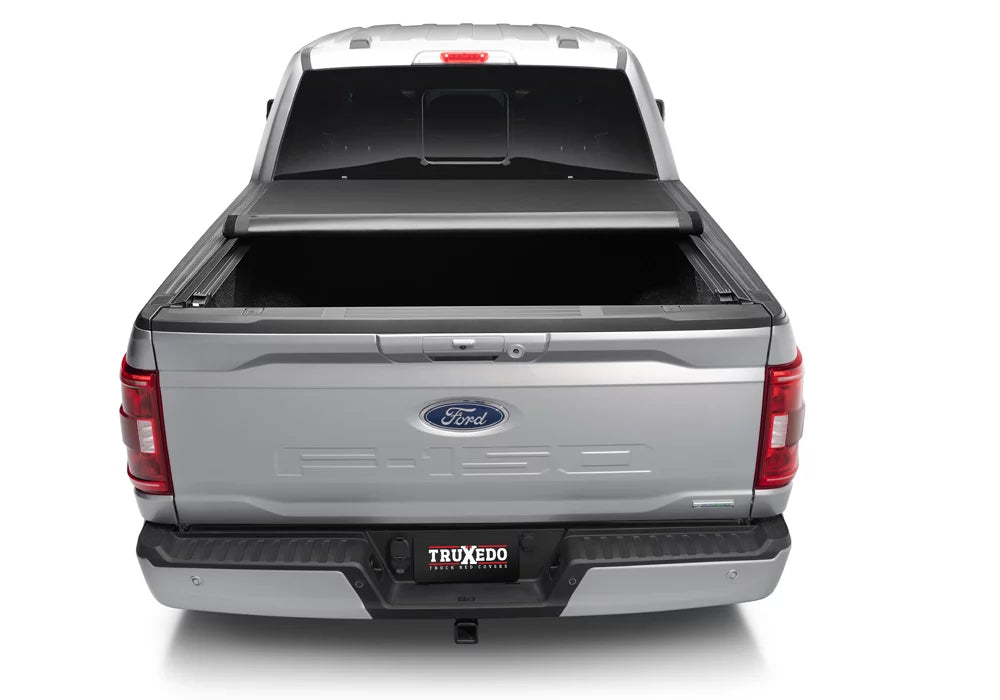 TruXedo Pro X15 Sizeoft Roll Up Truck Bed Tonneau Cover | 1498301 | Compatible with 2015 - 2023 Ford F-150 6' 7" Bed (78.9") , Black