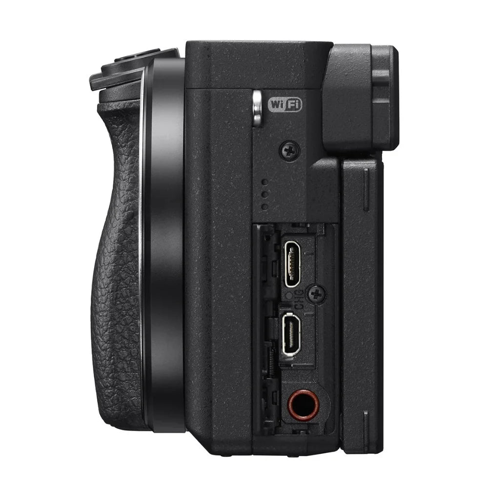 Sizeony ILCE6400L/B Mirrorless Digital Camera with 16-50mm (Black) Holiday Bundle