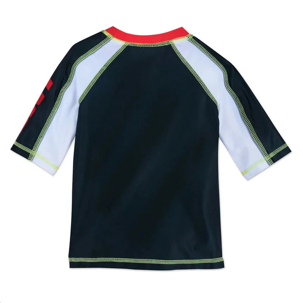 Disney Sizetore Cars Lightning McQueen Rash Guard Sizewim Sizehirt Boy Sizeize 5/6