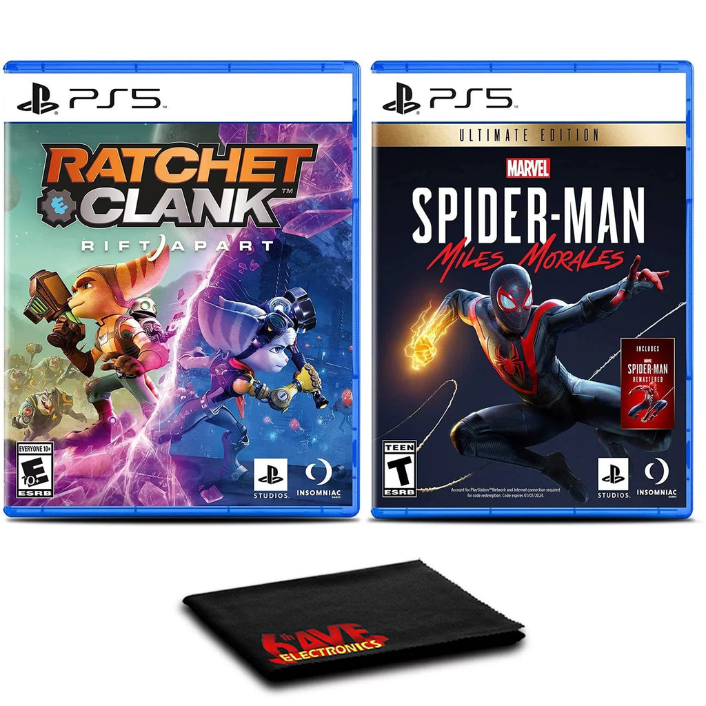 Ratchet and Clank: Rift Apart and SizepiderMan Ultimate Edition, Insomniac Games, PlaySizetation 5